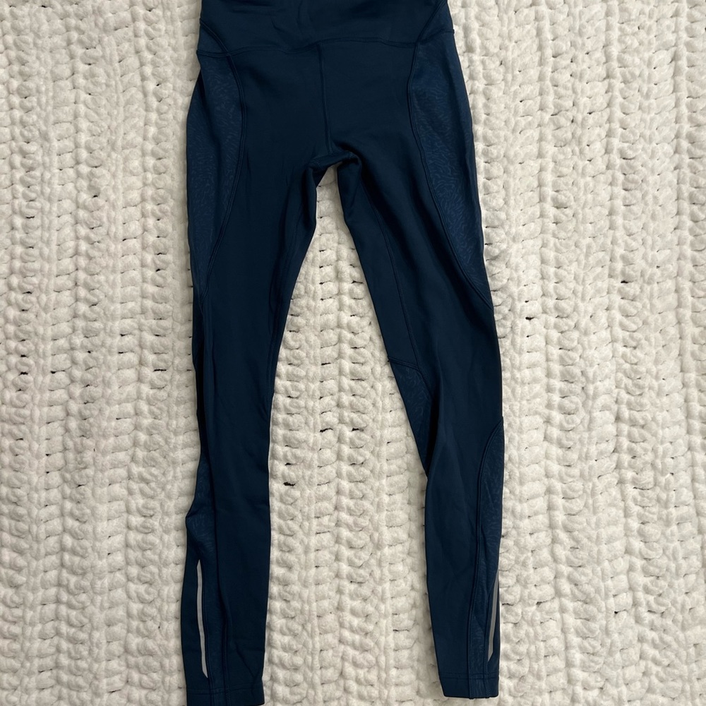 Lululemon Flurry Up High-rise legging blue size 4